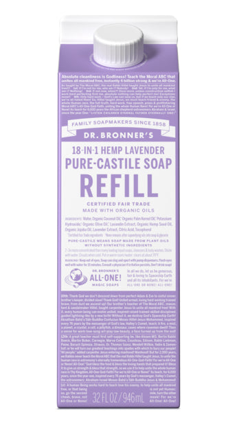 Lavender - Pure-Castile Liquid Soap Refill