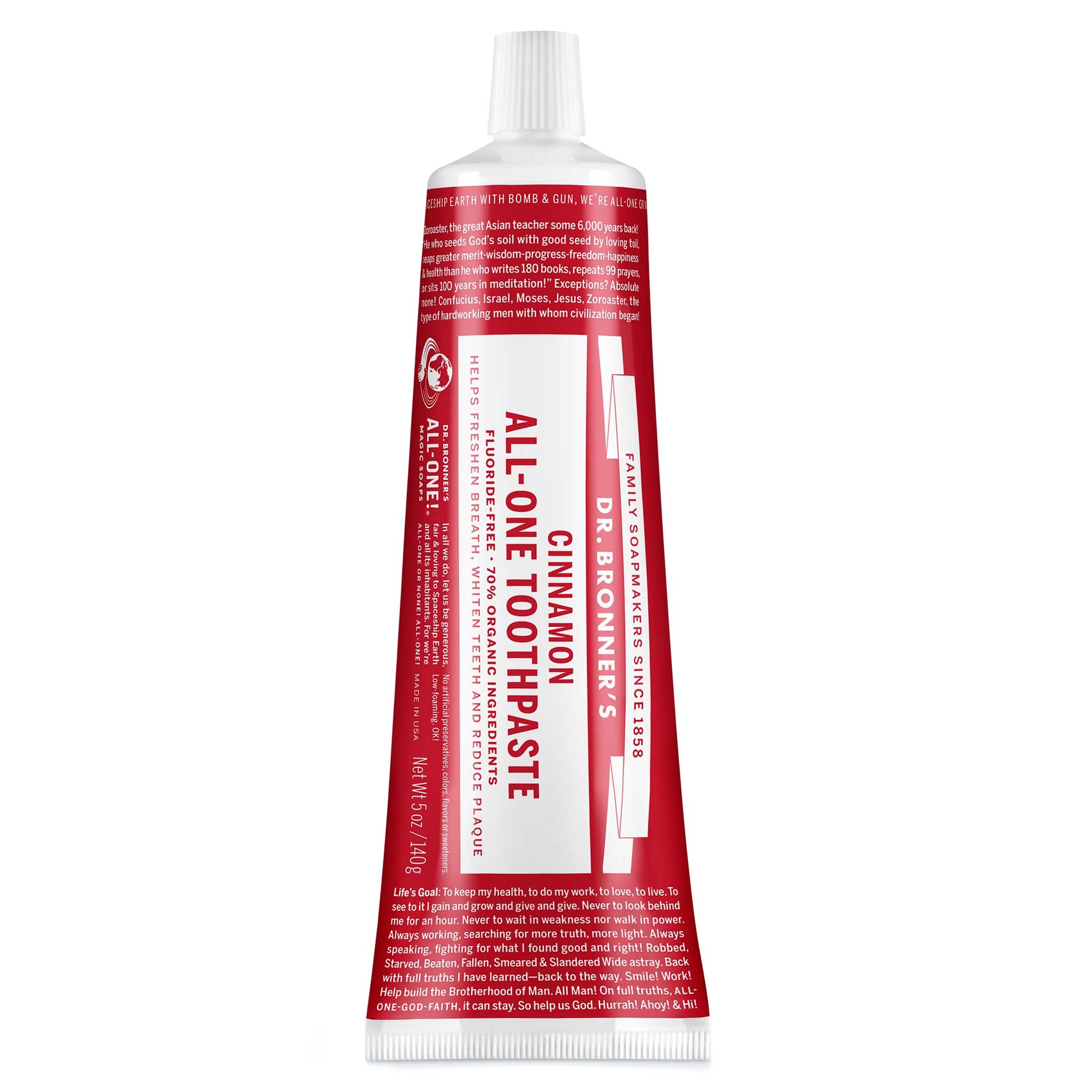 ALL-ONE TOOTHPASTE Cinnamon [5 oz]