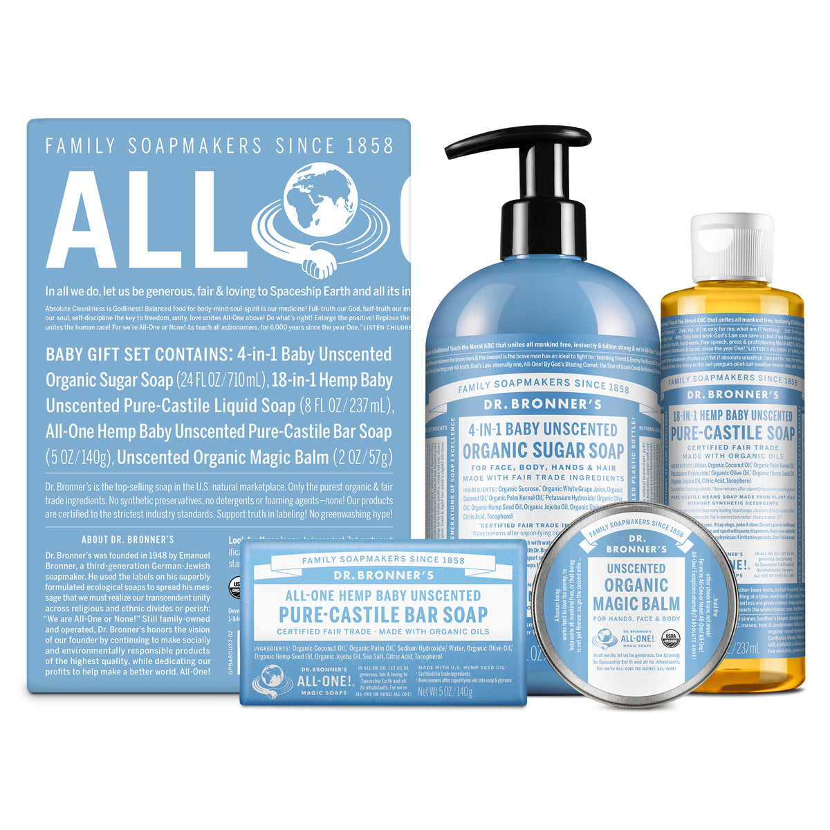 BABY UNSCENTED GIFT SET