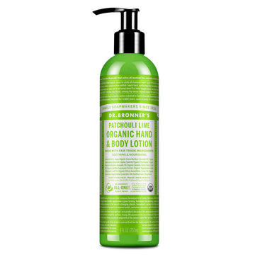 ORGANIC HAND & BODY LOTION Patchouli Lime [8 oz]