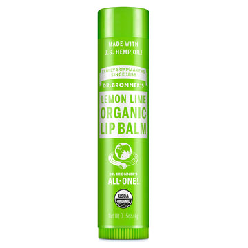 ORGANIC LIP BALM Lemon Lime 
[.15 oz]