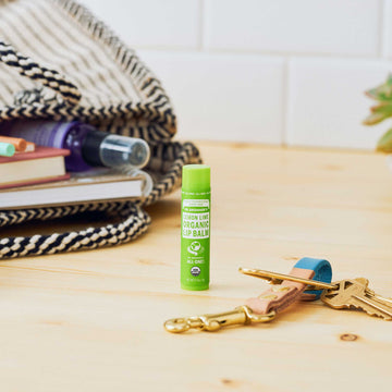 ORGANIC LIP BALM Lemon Lime [.15 oz]