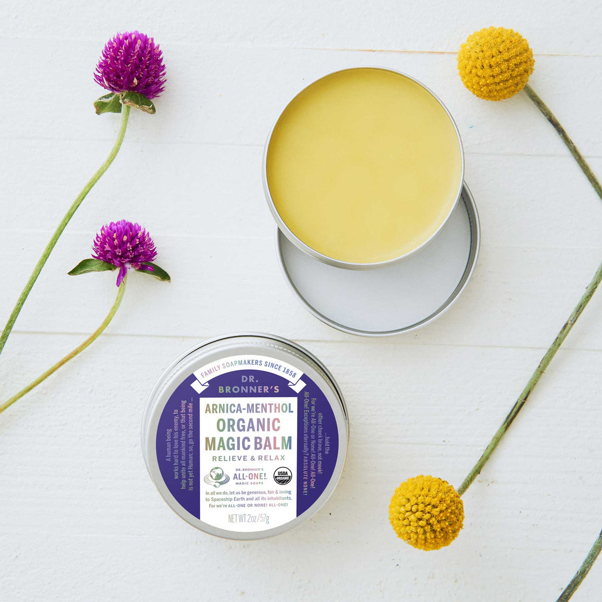 ORGANIC MAGIC BALM Arnica-Menthol [2 oz]