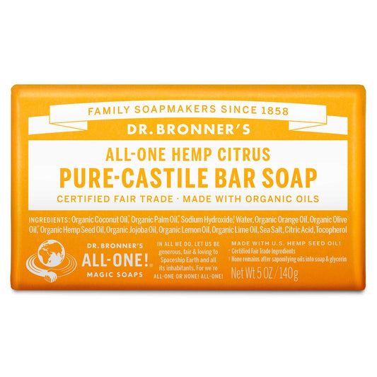 PURE-CASTILE BAR SOAP Citrus [5 oz]