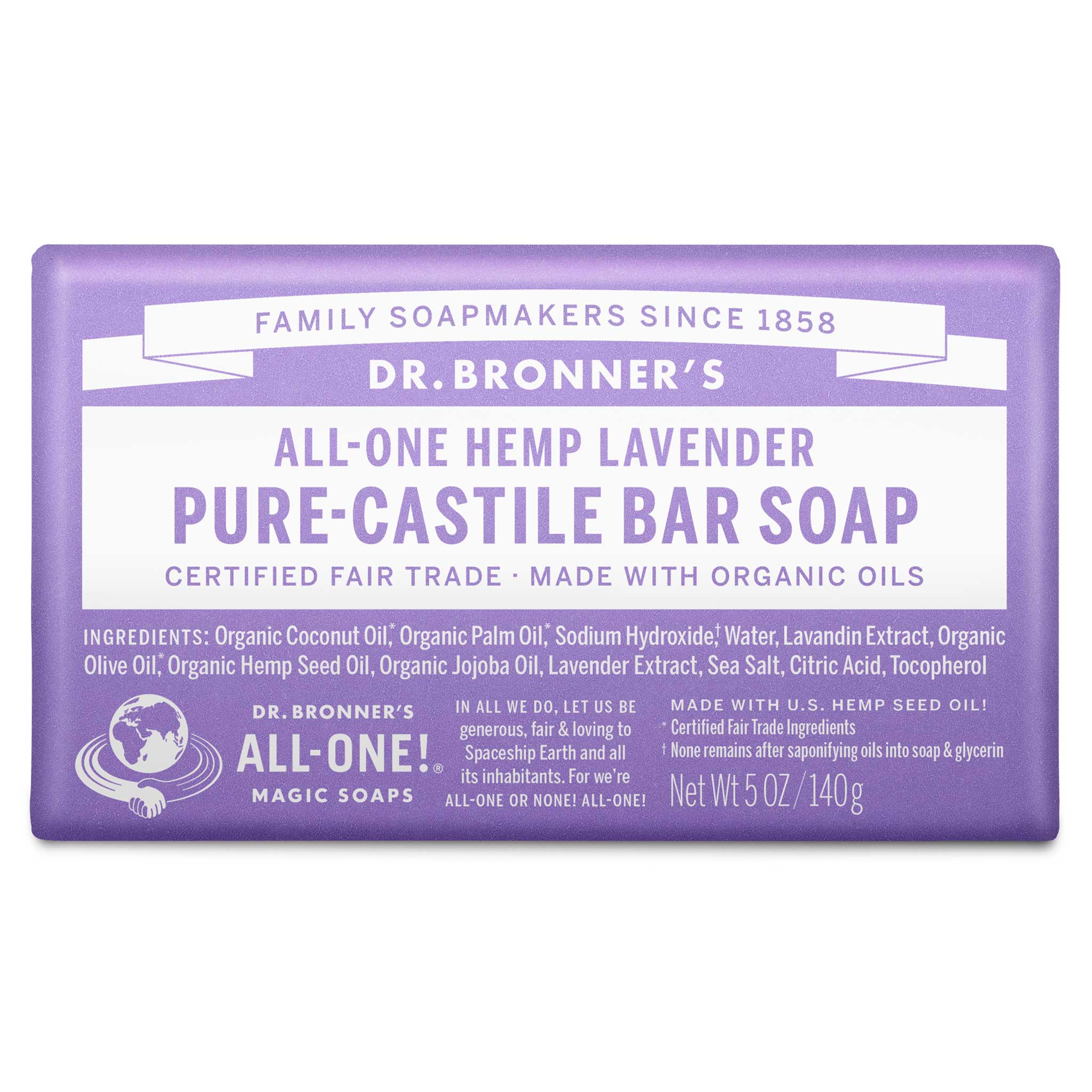 Lavender - Pure-Castile Bar Soap