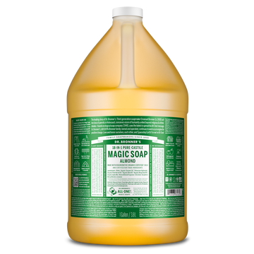 PURE-CASTILE LIQUID SOAP Almond [1 Gallon]