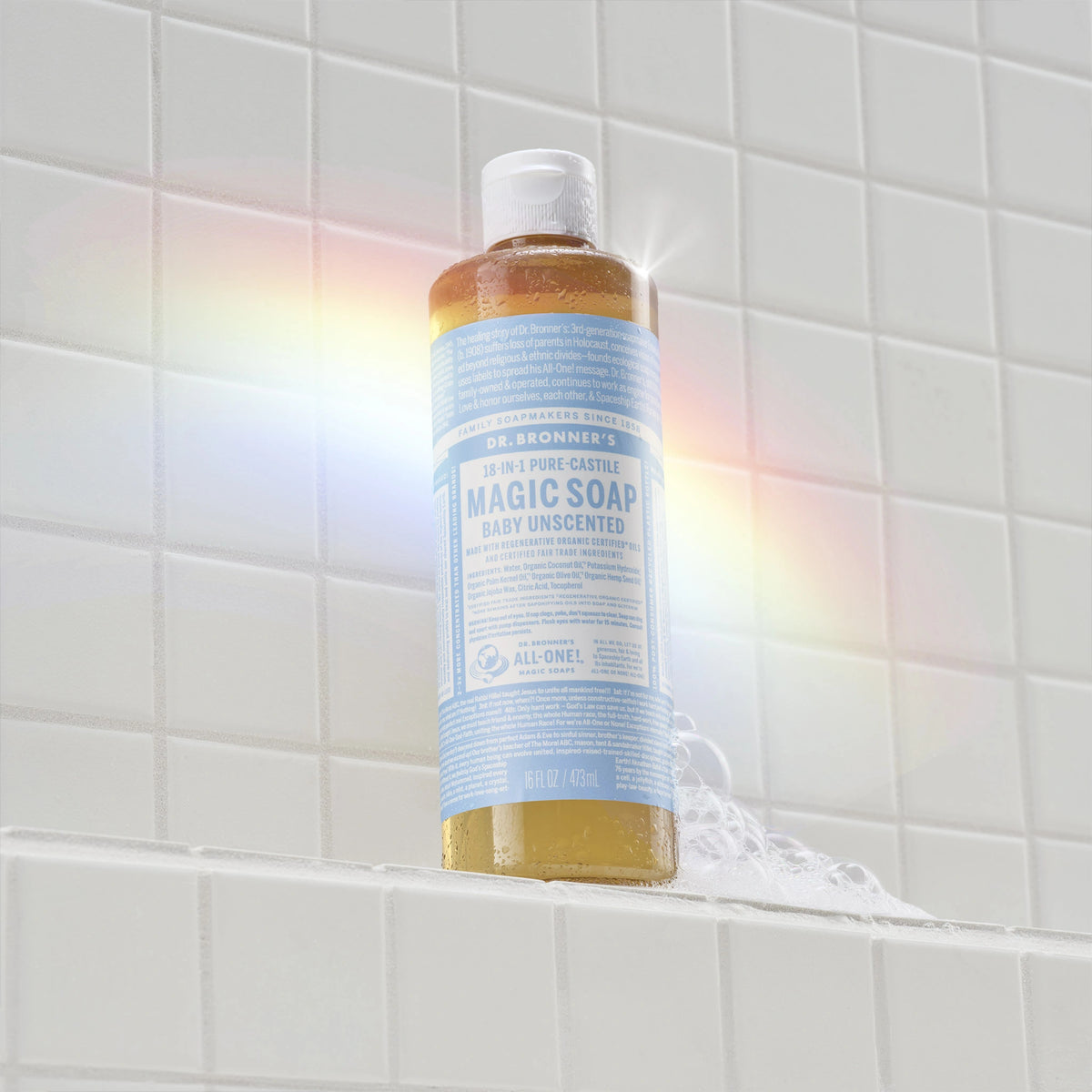 PURE-CASTILE LIQUID SOAP Unscented [16 oz]