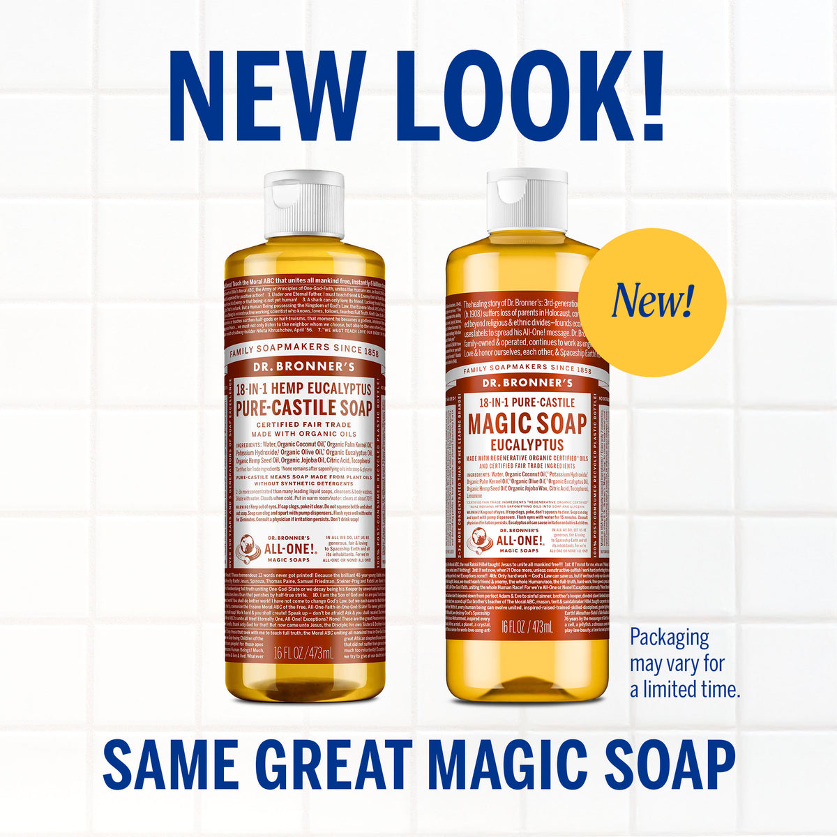 PURE-CASTILE LIQUID SOAP Eucalpytus [16 oz]