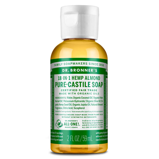 PURE-CASTILE LIQUID SOAP Almond [2 oz]