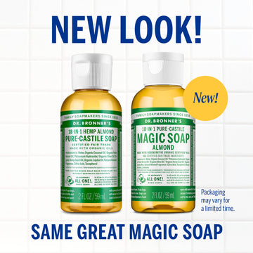 PURE-CASTILE LIQUID SOAP Almond [2 oz]