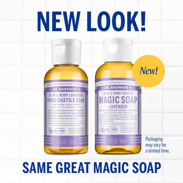 PURE-CASTILE LIQUID SOAP LAVENDER [2 oz]