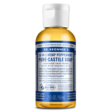 PURE-CASTILE LIQUID SOAP Peppermint [2 oz]