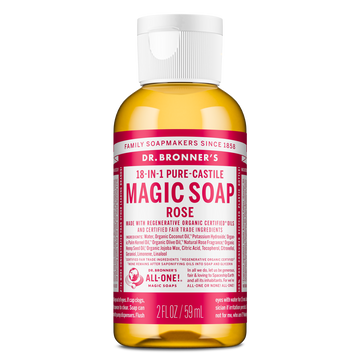 PURE-CASTILE LIQUID SOAP Rose [2 oz]