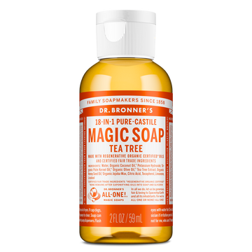 PURE-CASTILE LIQUID SOAP Tea Tree [2 oz]