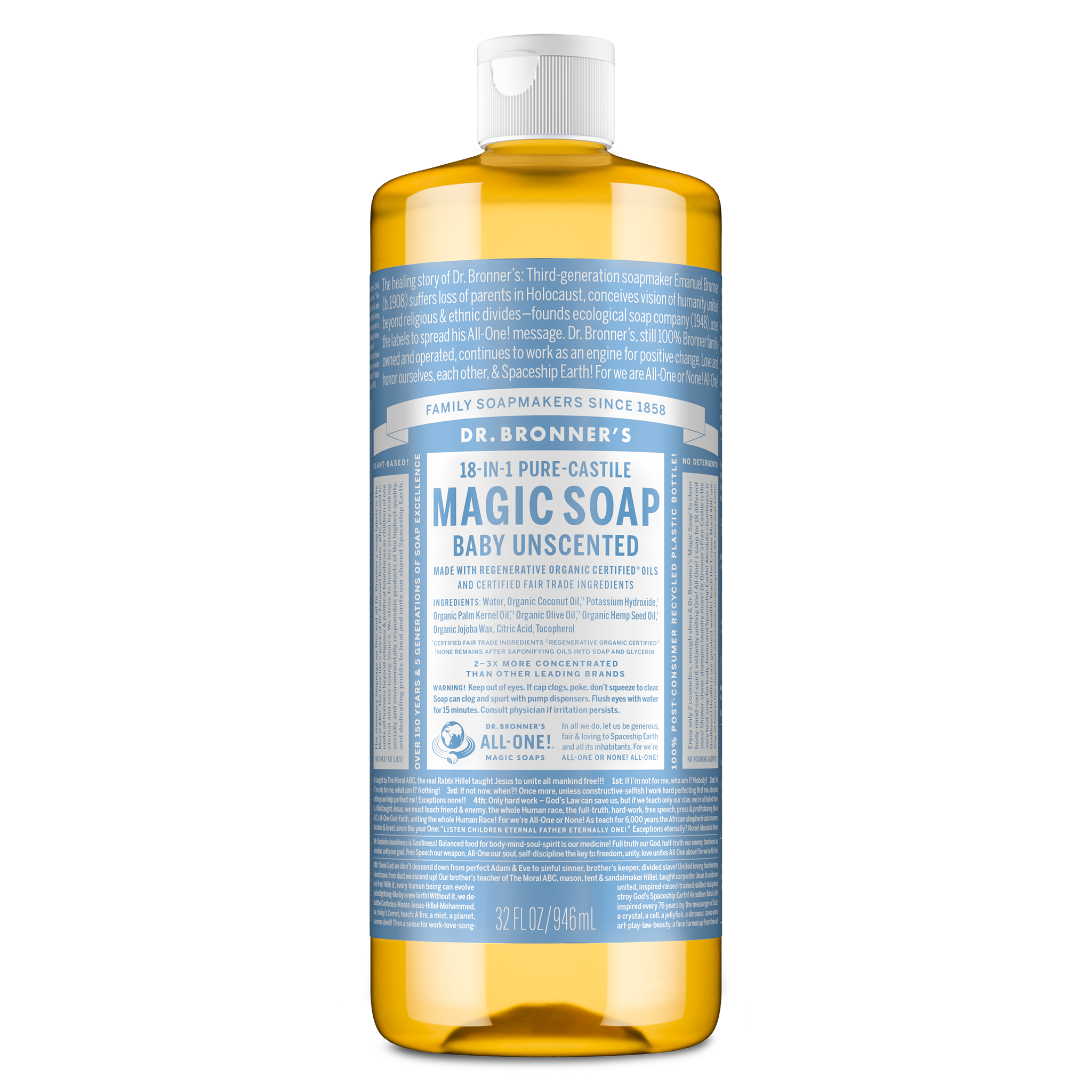 Unscented - Pure-Castile Magic Soap®