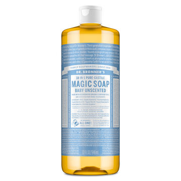 PURE-CASTILE LIQUID SOAP Unscented [32 oz]