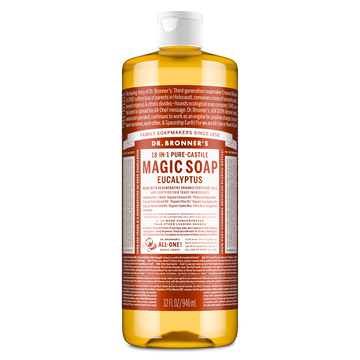 PURE-CASTILE LIQUID SOAP Eucalyptus [32 oz]