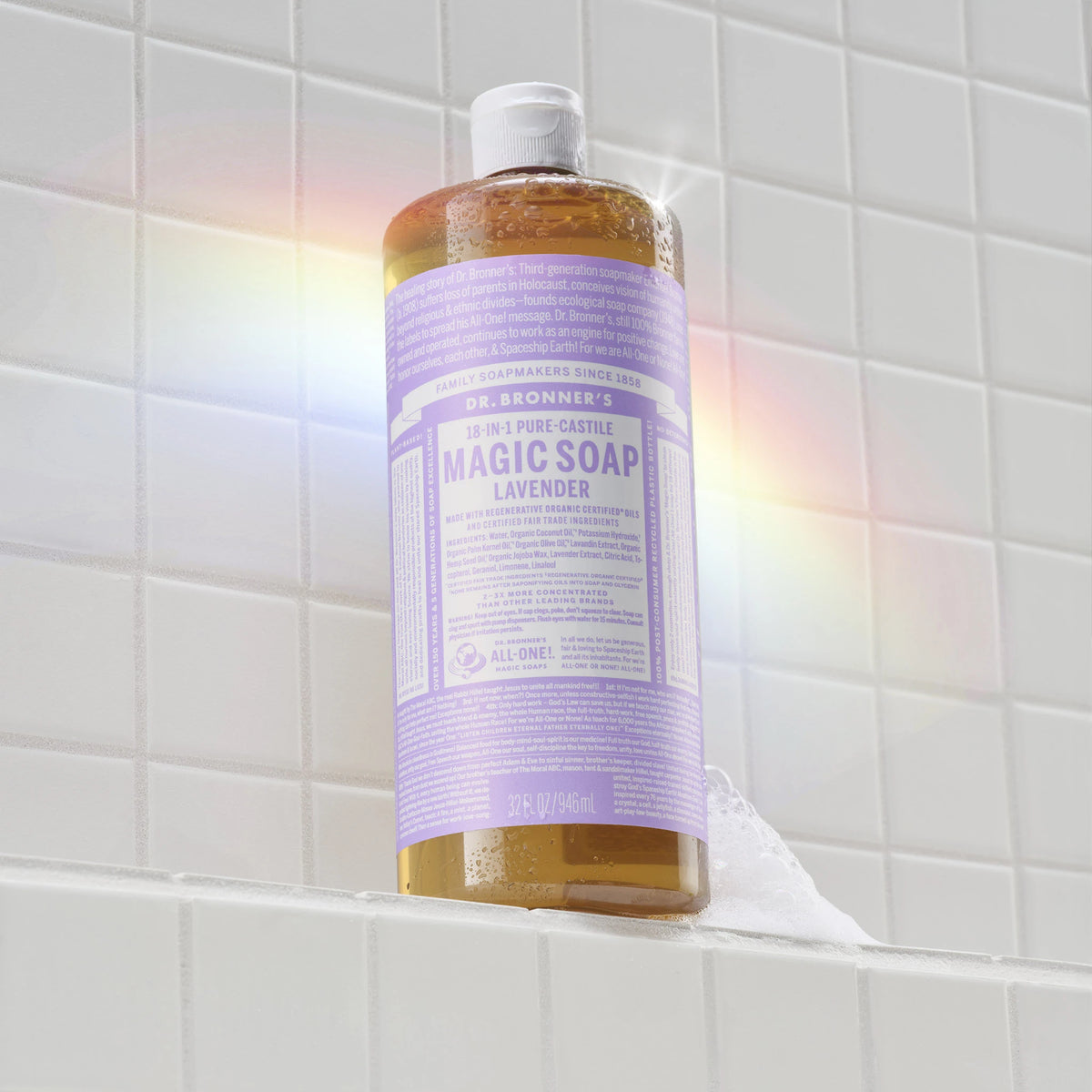 PURE-CASTILE LIQUID SOAP Lavender [32 oz]