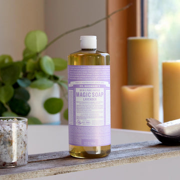 PURE-CASTILE LIQUID SOAP Lavender [32 oz]