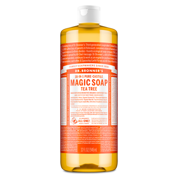 PURE-CASTILE LIQUID SOAP Tea Tree [32 oz]