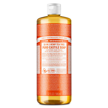 PURE-CASTILE LIQUID SOAP Tea Tree [32 oz]