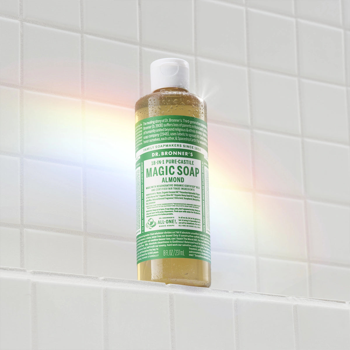 PURE-CASTILE LIQUID SOAP Almond [8 oz]