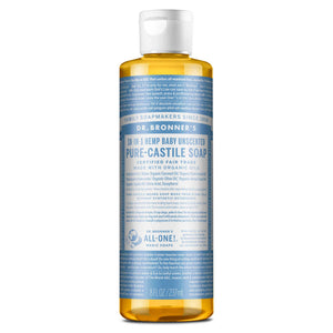 PURE-CASTILE LIQUID SOAP Unscented [8 oz]