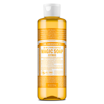 PURE-CASTILE LIQUID SOAP Citrus [8 oz]