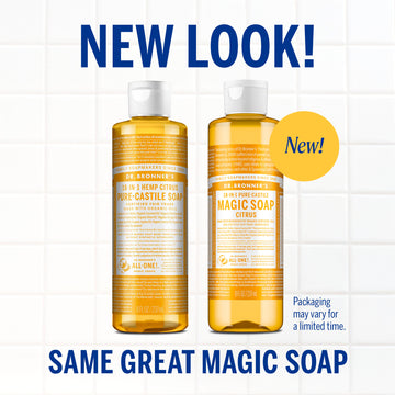 PURE-CASTILE LIQUID SOAP Citrus [8 oz]