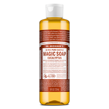 PURE-CASTILE LIQUID SOAP Eucalyptus [8 oz]