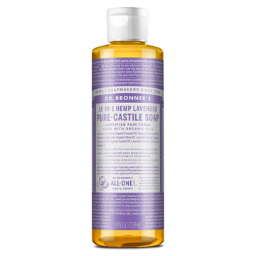 PURE-CASTILE LIQUID SOAP Lavender [8 oz]