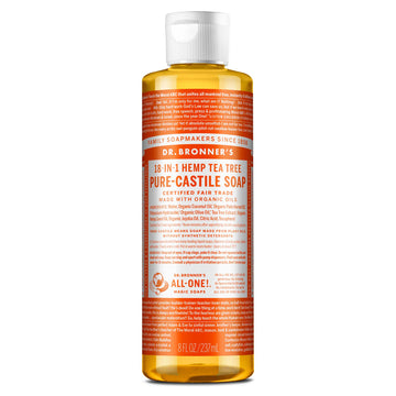 PURE-CASTILE LIQUID SOAP Tea Tree [8 oz]