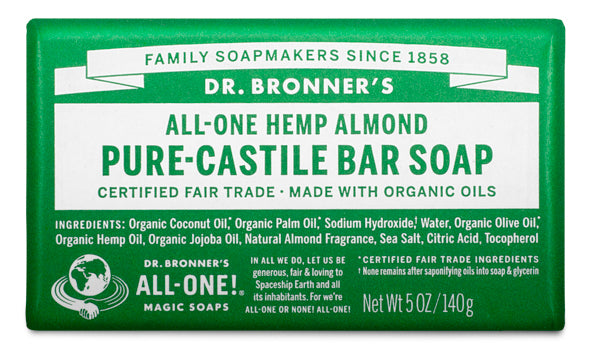 Dr. Bronner's Pure Castile Bar Soap 5 oz