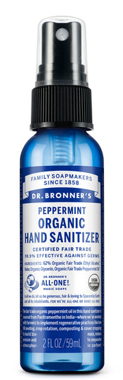 ORGANIC HAND SANITIZER Peppermint